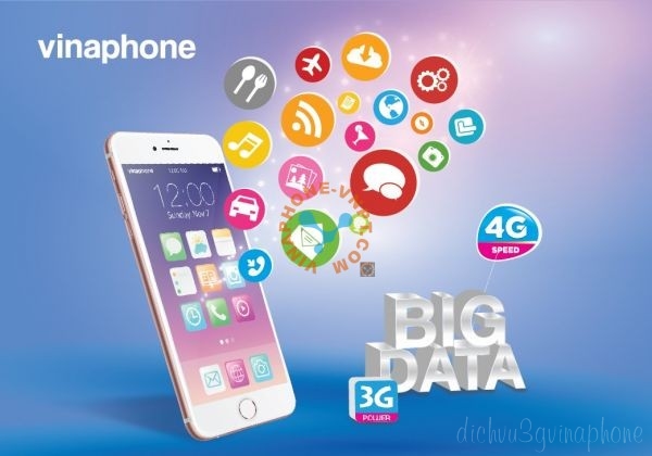 Tổng hợp những gói data dùng cho cả mạng 3G và 4G Vinaphone