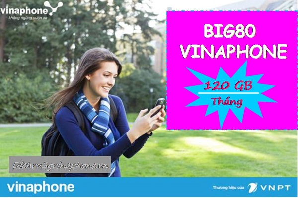 Gói cước Big80 mạng Vinaphone