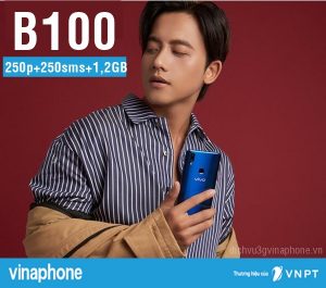 Đăng ký gói B100 Vinaphone nhận ngay 250 phút+ 250SMS gói MAX100