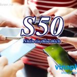 Đăng ký gói S50 Vinaphone ưu đãi 50SMS nội mạng chỉ 3.500đ/ngày
