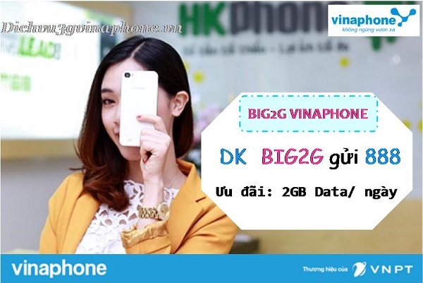 Gói cước BIG2G mạng Vinaphone