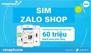 Vinaphone giới thiệu sim zalo shop
