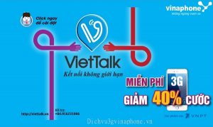 Ứng dụng Viettalk cho thuê bao Vinaphone
