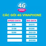 Bảng giá các gói cước 4G Vinaphone ưu đãi hấp dẫn Giá rẻ