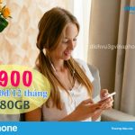 Đăng ký gói D900 Vinaphone ưu đãi 108GB Data dùng 12 tháng