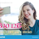 Đăng ký gói B30 12T Vinaphone Combo “Thoại, Sms, Data” 12 tháng