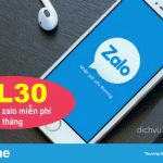 Hướng dẫn đăng ký gói ZL30 Vinaphone FREE Data dùng Zalo