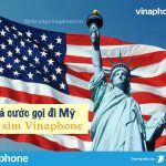Bảng giá cước gọi đến Mỹ từ sim VinaPhone chính xác nhất