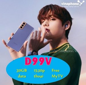 Goi cuoc D99V mang Vinaphone