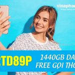 Đăng ký gói 12TD89P Vinaphone nhận 4GB/ngày, gọi Free cả năm
